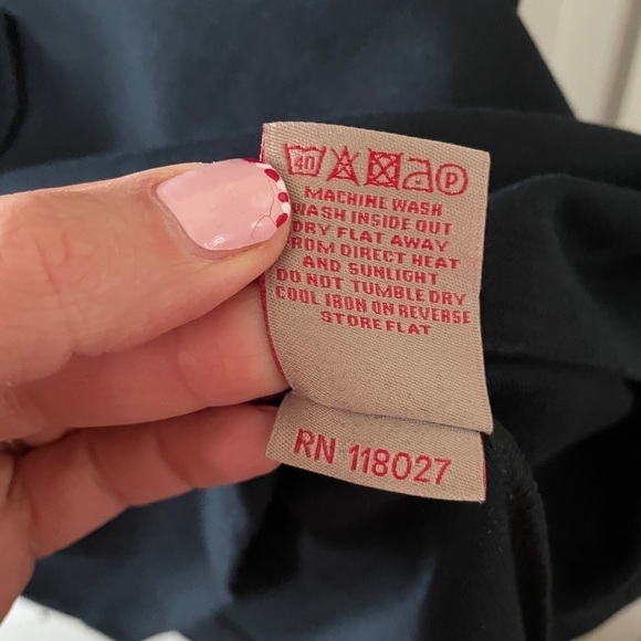 Boden Navy Blue 3/4 Sleeve Dress with Front Pockets - Picture 7 of 9